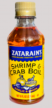 Zatarain’s Shrimp & Crab Boil Konzentrat Knoblauch & Zwiebel